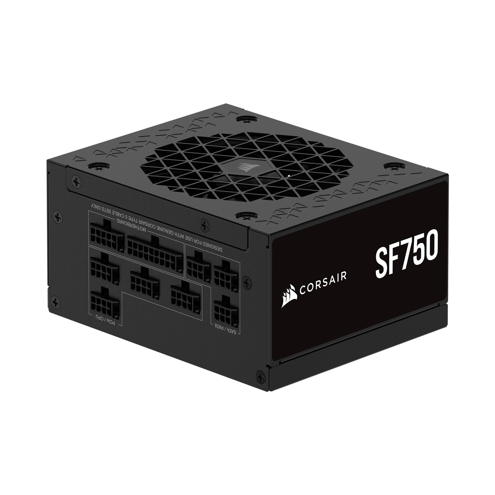 CORSAIR SF750 (2024) Fully Modular Low Noise ATX Power Supply – Black 750