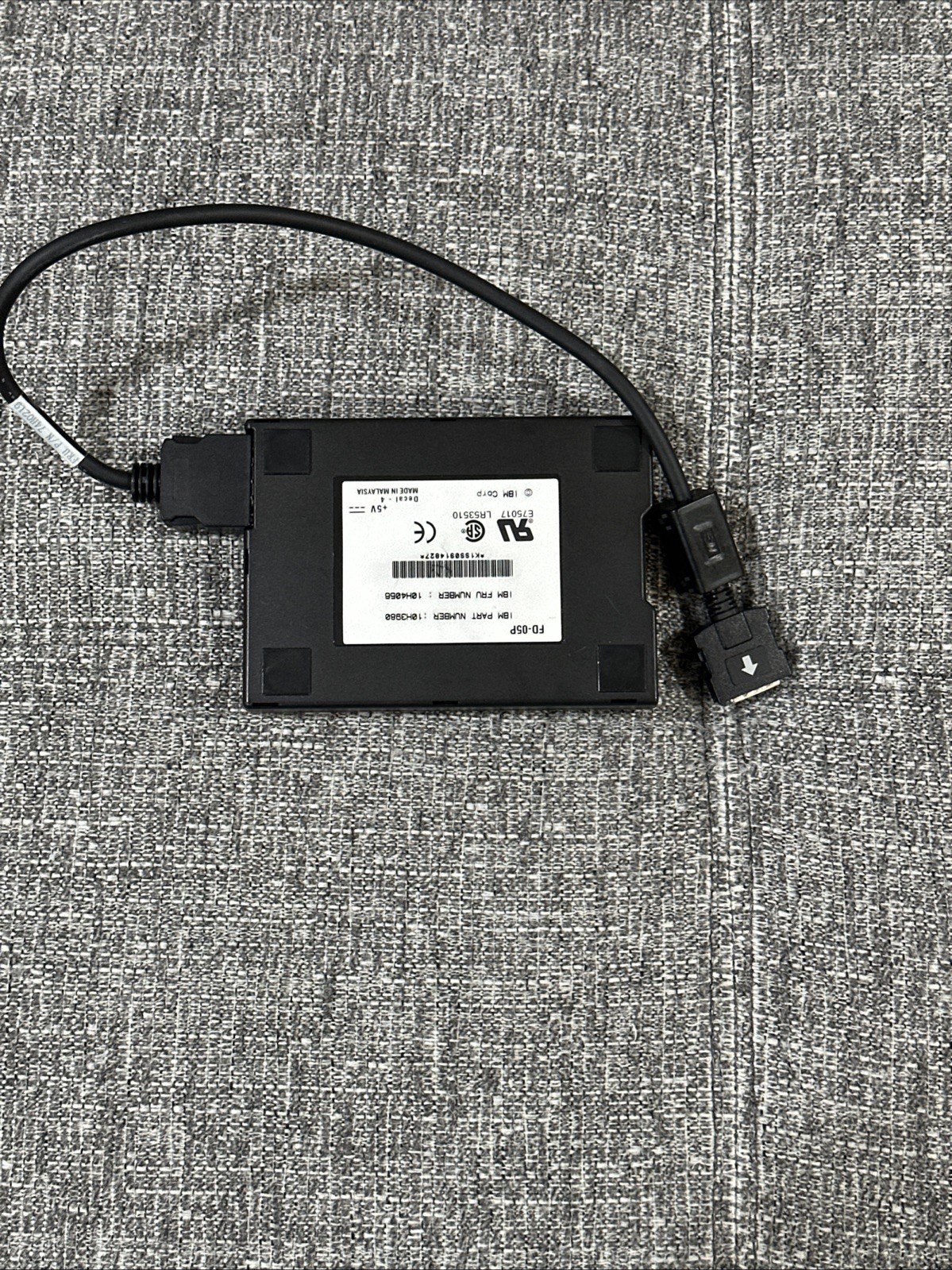 IBM Corp FD-05P 10H4056 External Floppy Disc Drive 10H3980