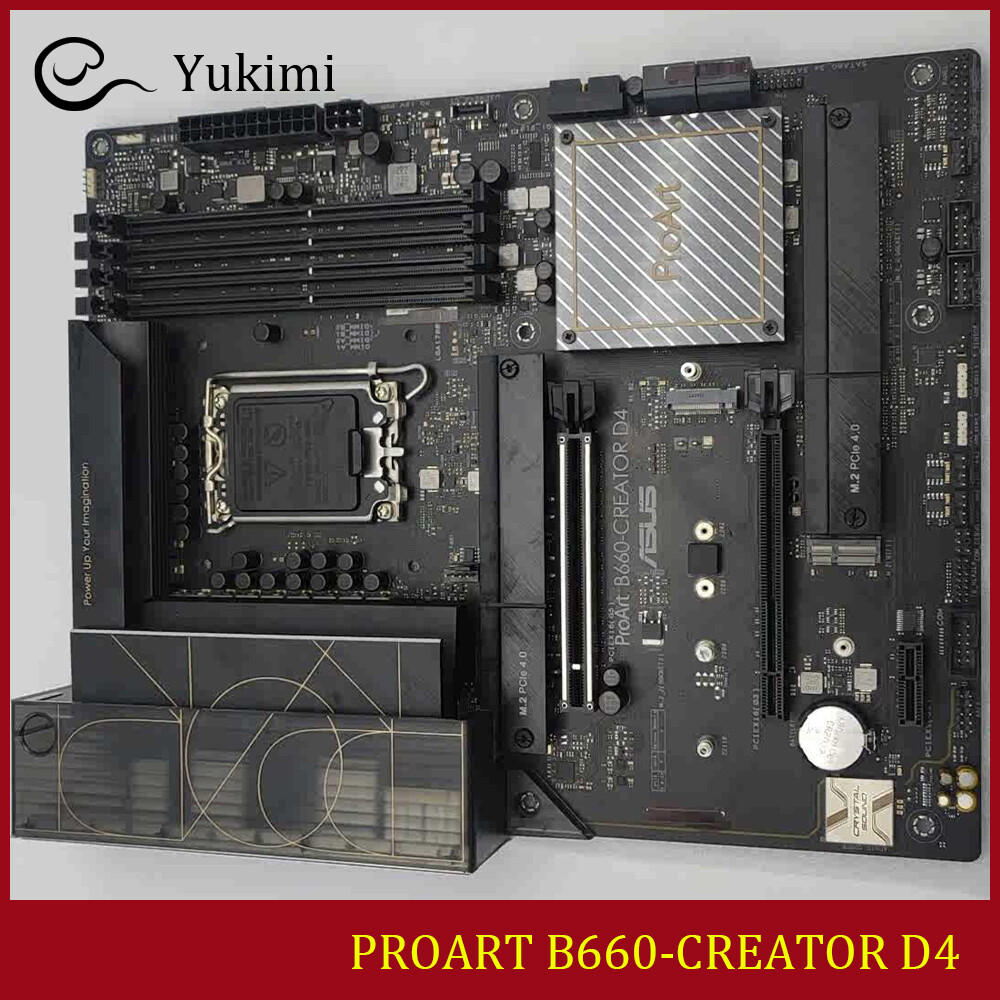 FOR ASUS PROART B660-CREATOR D4 LGA 1700 128GB HDMI Motherboard Test OK