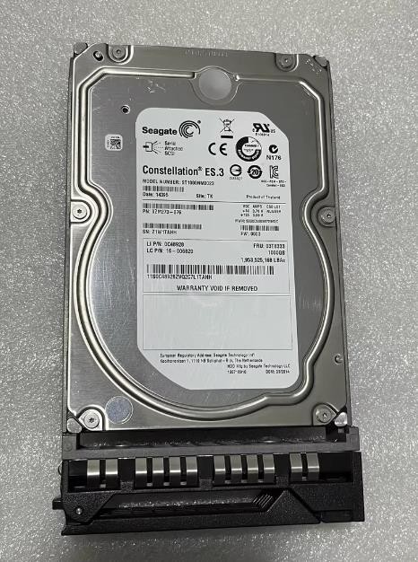 Lenovo Seagate Constellation ES.3 1TB SAS 2.5" 7.2K 03T8333 03T7869 Hard Drive