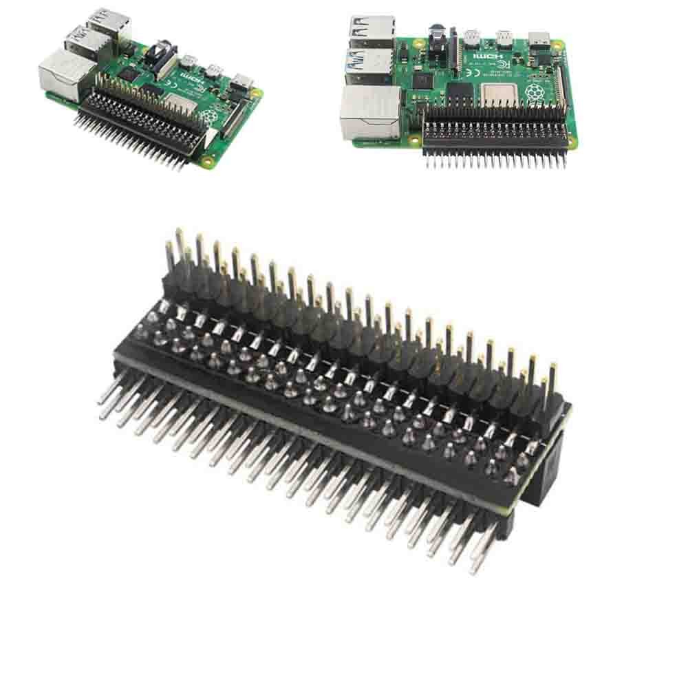 Micro Connectors For Raspberry Pi 40-pin GPIO 1 to 2 Expansion Board