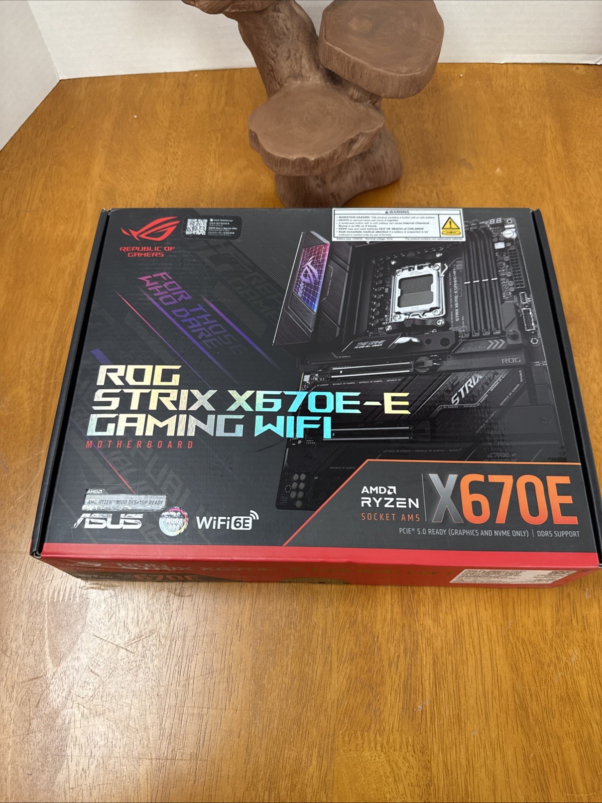 Asus ROG Strix X670E-E GAMING WIFI Gaming Desktop Motherboard Sealed
