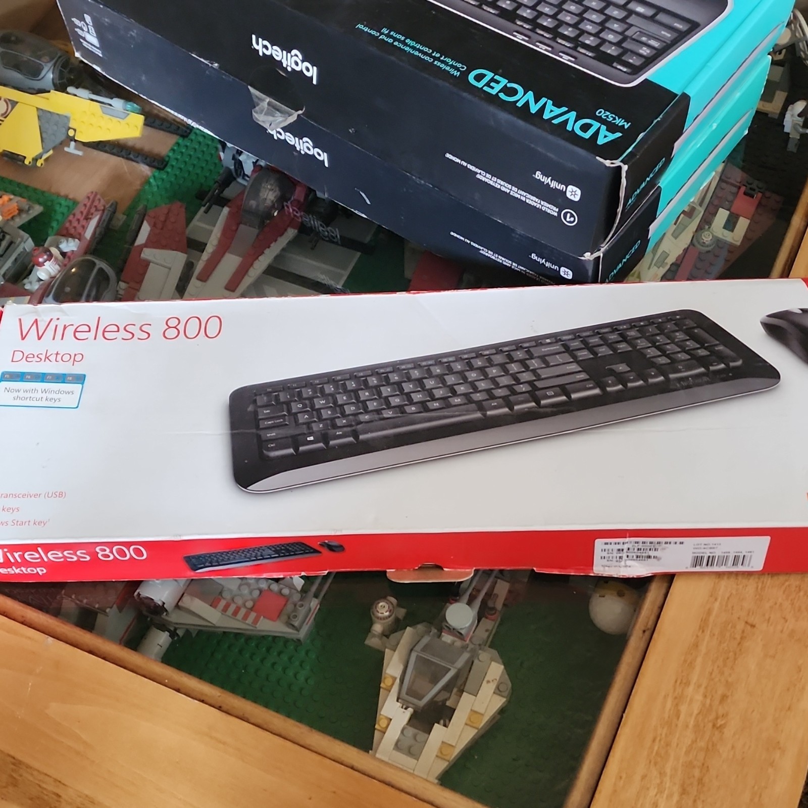 Microsoft Wireless Keyboard 800 W/Dongle Tested & Working