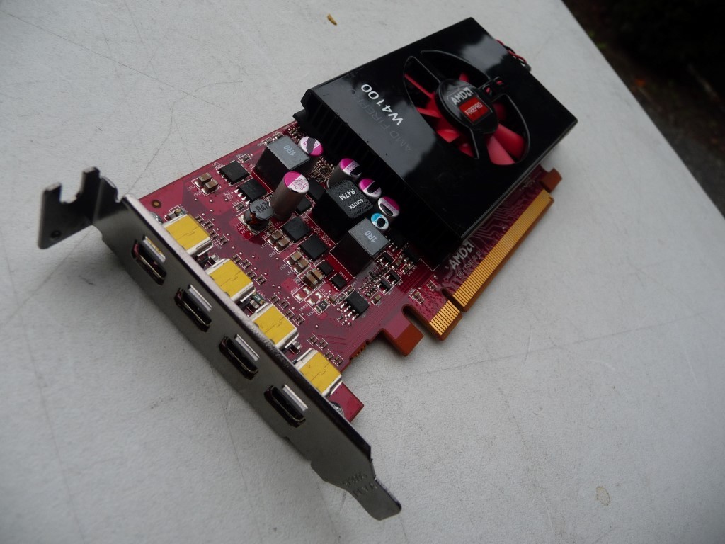 AU SELLER AMD FirePro W4100 2GB DDR5 PCIe Graphics Card GPU 0XXH7R  XXH7 -TESTED