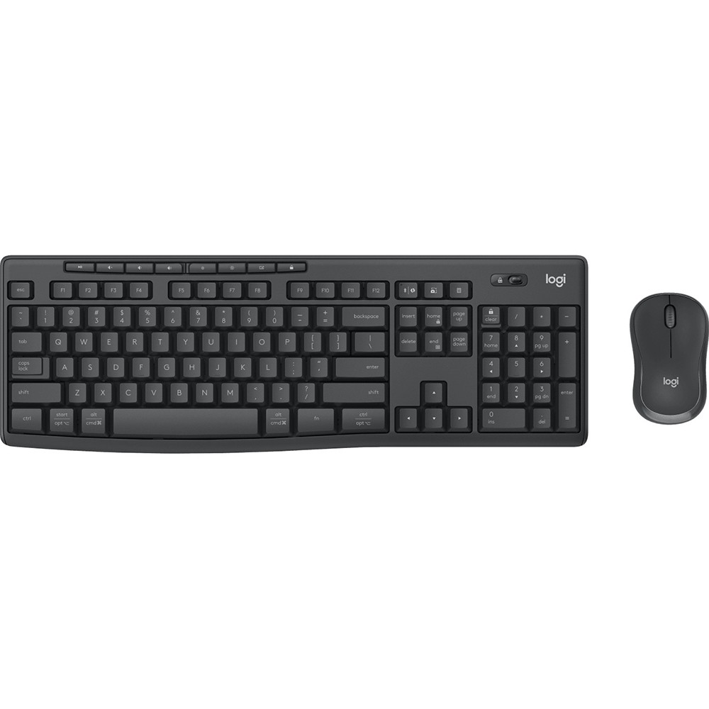 Logitech Core MK370 Wireless Keyboard and Wireless Mouse Combo for Business - 92