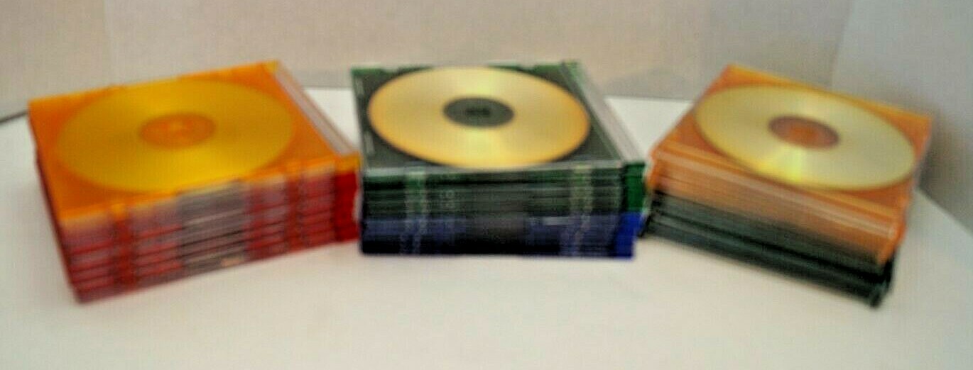 NEW TDK CD-R 700MB 80 Min Pack of 10 Sealed w/ Slim Jewel Cases