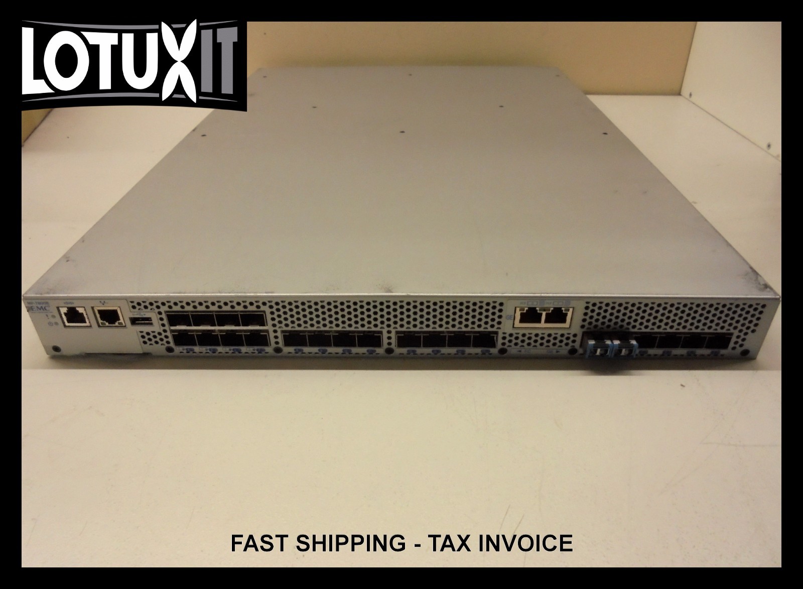 EMC MP-7800B SAN Extension Switch Extended Fabric EGM Trunking IRL Brocade 7800