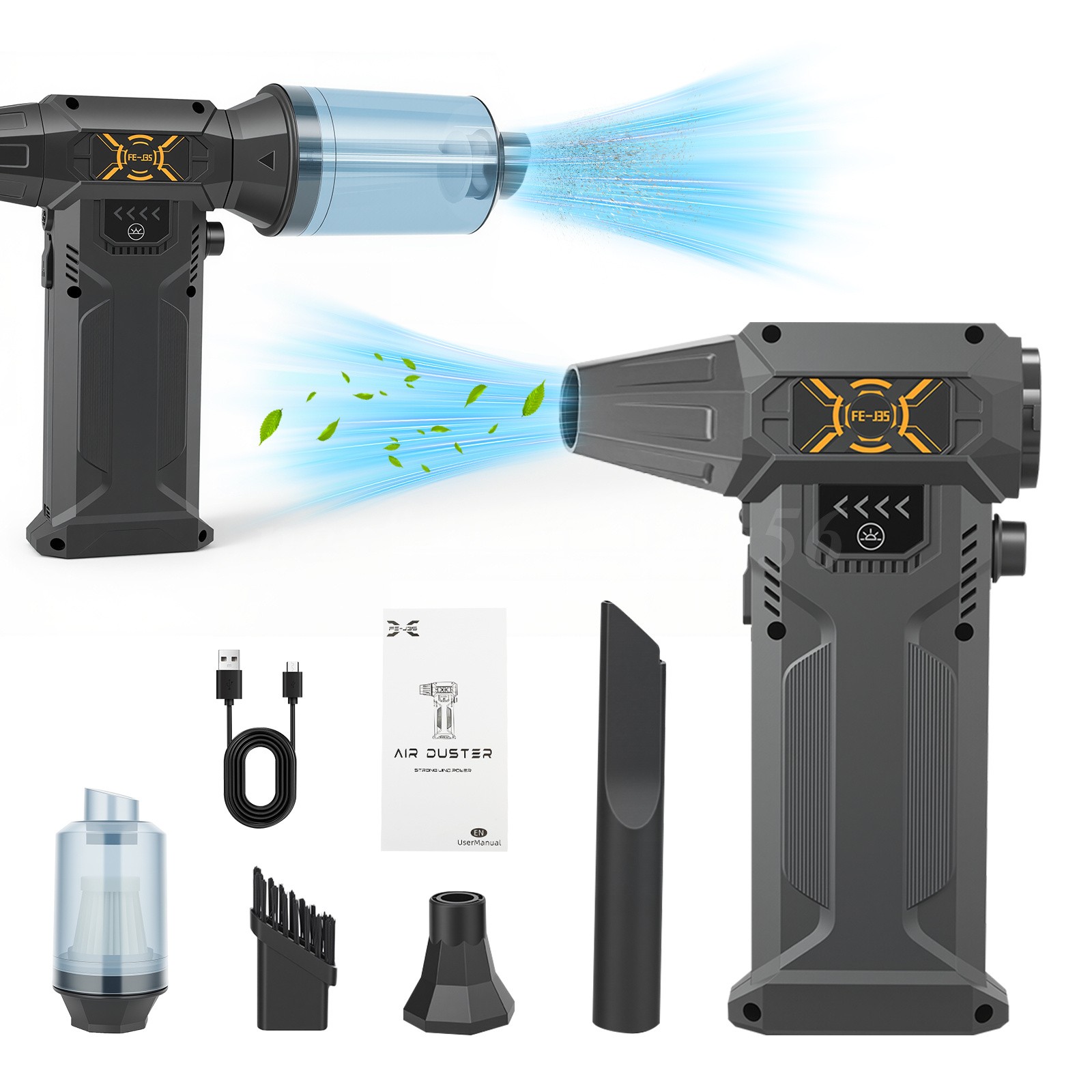 Cordless Handheld Vacuum Cleaner & Air Blower 2 in 1 Portable Wireless Car Home
