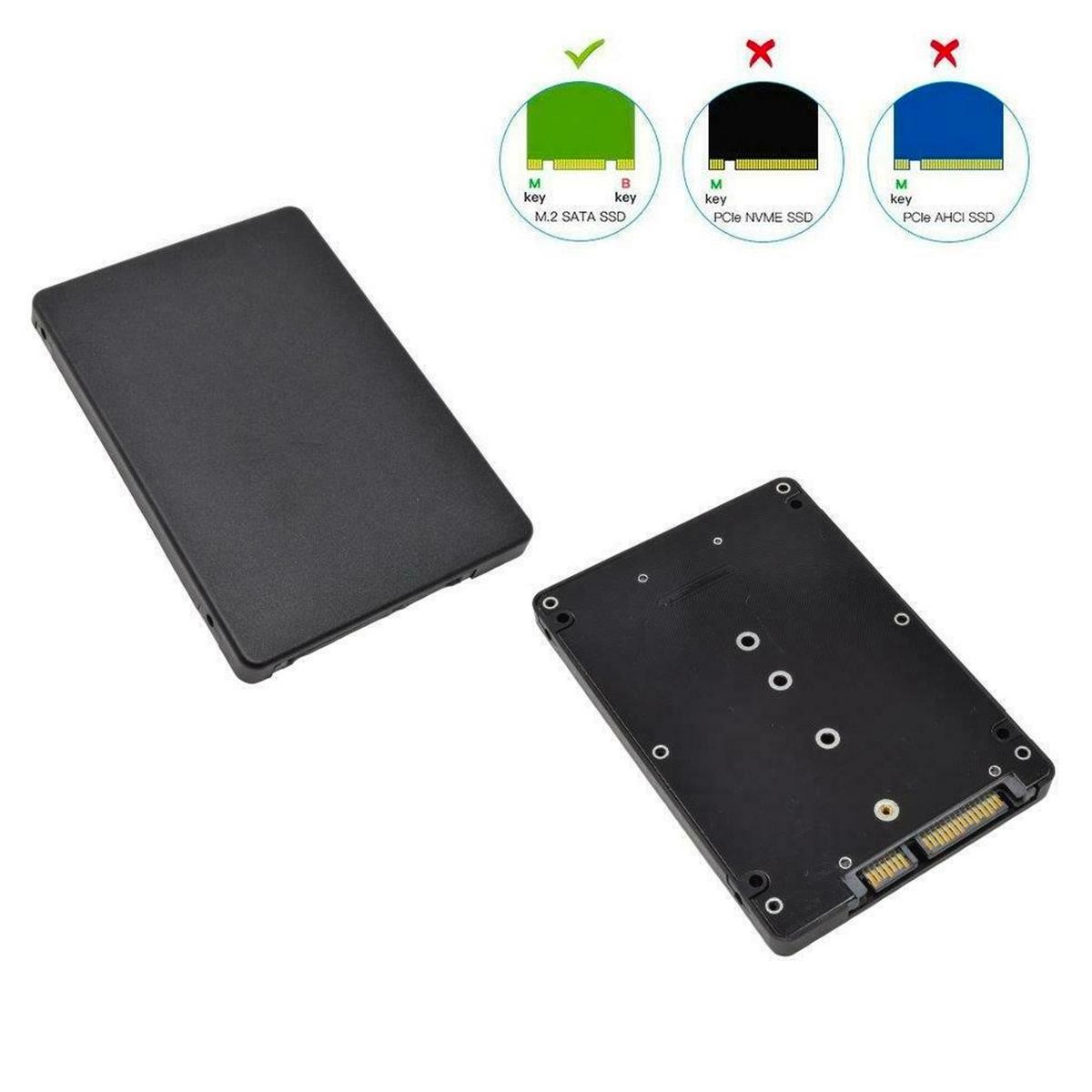 Caddy Box Adapter Ssd M2 M.2 Sata 2280 2242 2260 2230 To 2.5" Sata Notebook