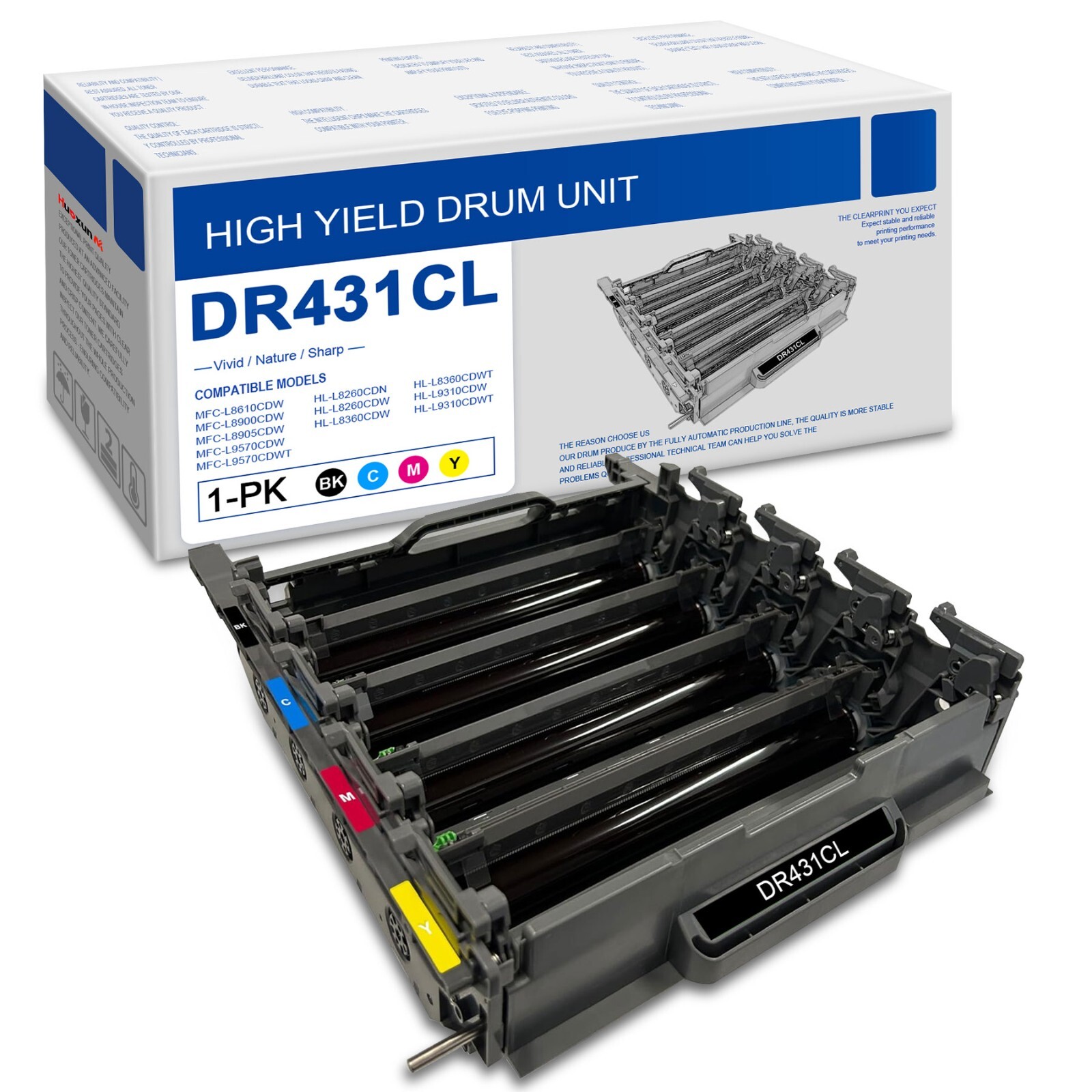 DR431CL Drum replacement HL-L8360CDW L8260CDW MFC-L8610CDW L8900CDW