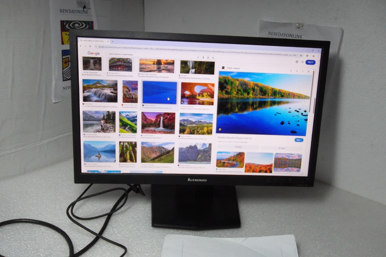 Lenovo ThinkVision LT2423 24" LED Monitor 1080p VGA HDMI 60A8-KAR2-WW LT2423wC