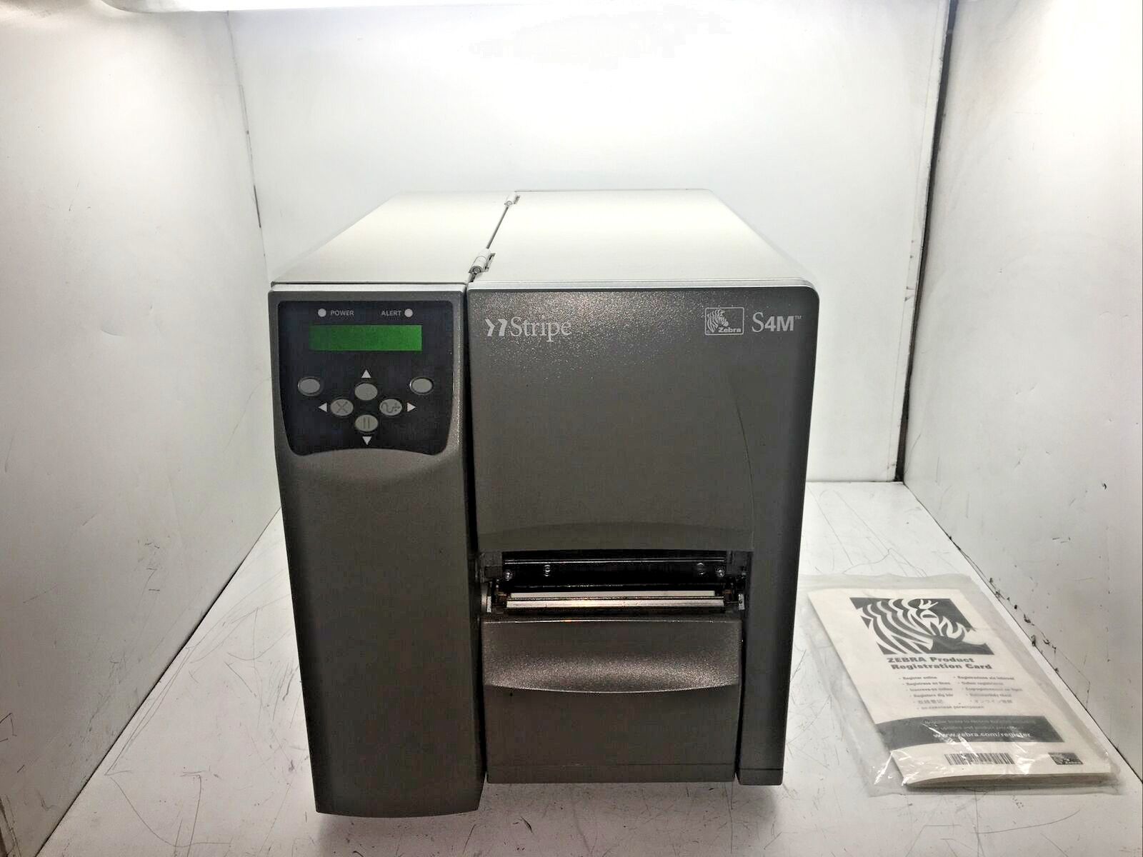 Zebra Stripe S4M Industrial TT/DT Shipping Label Printer S4M00-2001-0100T USB