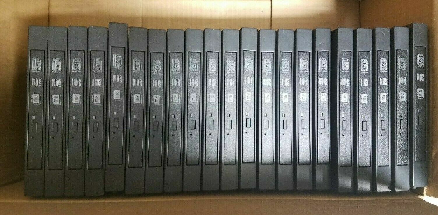 Lot of 10 Lenovo ThinkCentre Tiny USB External DVD-RW M93p M92 M72 M82  04X2176 