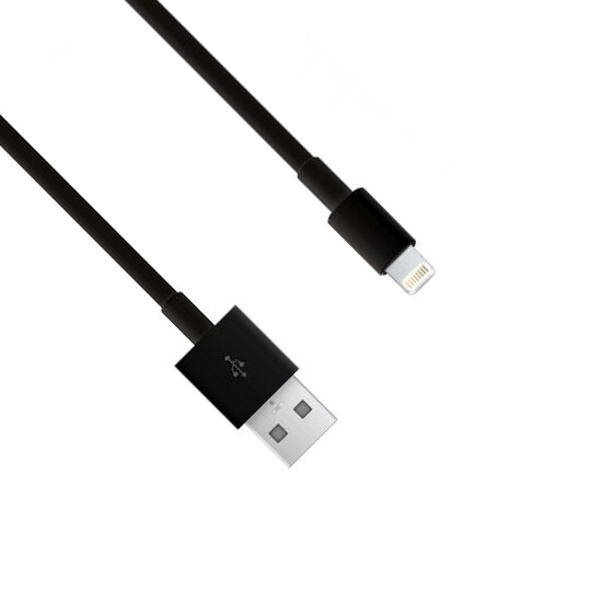 KNTK 6ft Lightning USB Cable Charge Sync for iPhone iPad MFi Certified Cord Blk