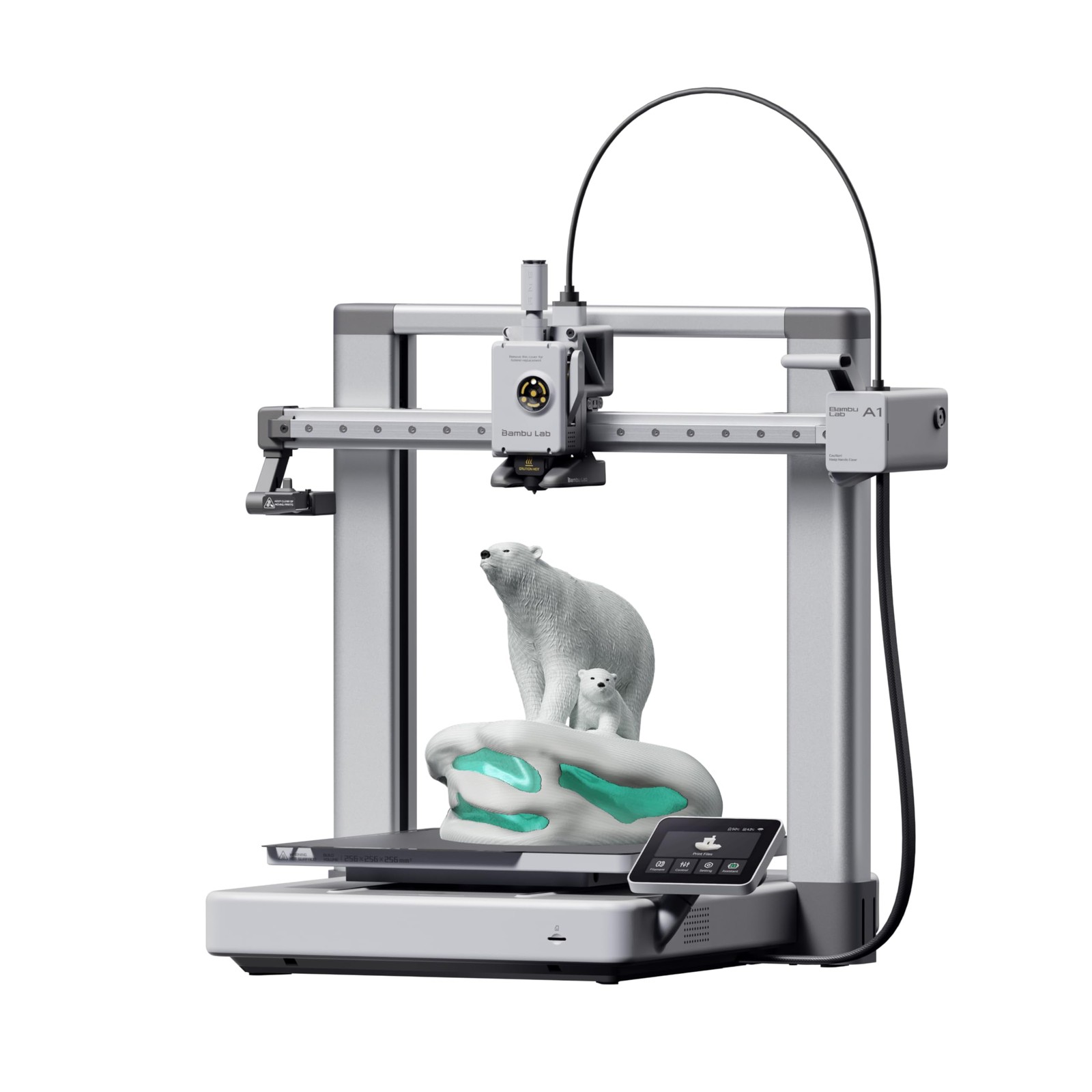 3D Printers Bambu Lab A1 Printer Ready-to-Use FDM Beginners Kids