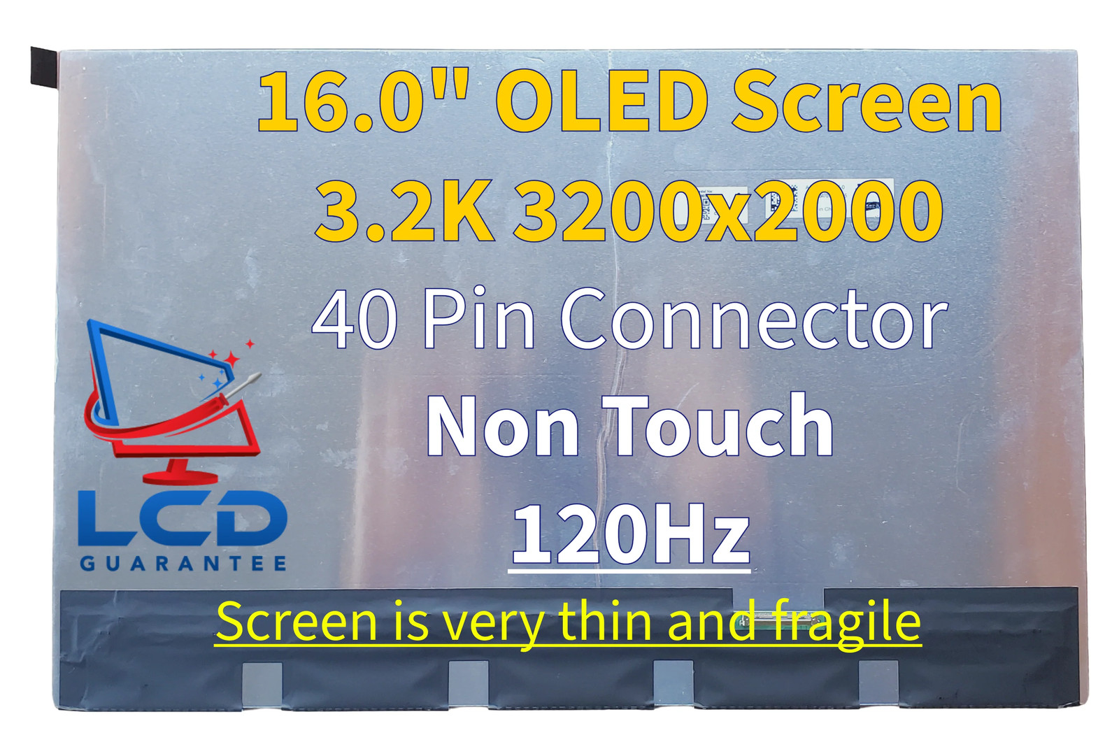 LG Gram Style 16Z90RS-K.AA74A9 16" Non-Touch Replacement OLED Laptop Screen