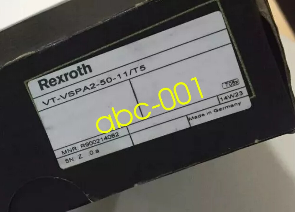 New Rexroth VT-VSPA2-50-10/T5 R900214082  Fast Shipping FedEx or DHL