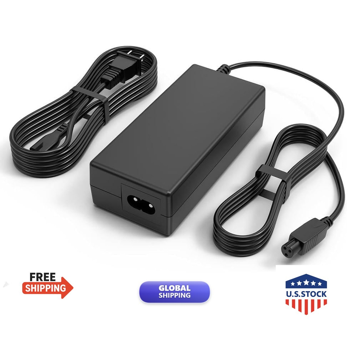 TREE.NB LW-084 42V 2A Female 3-Pin XLR Connector 0.31" Fit 36V-42V Li-ion