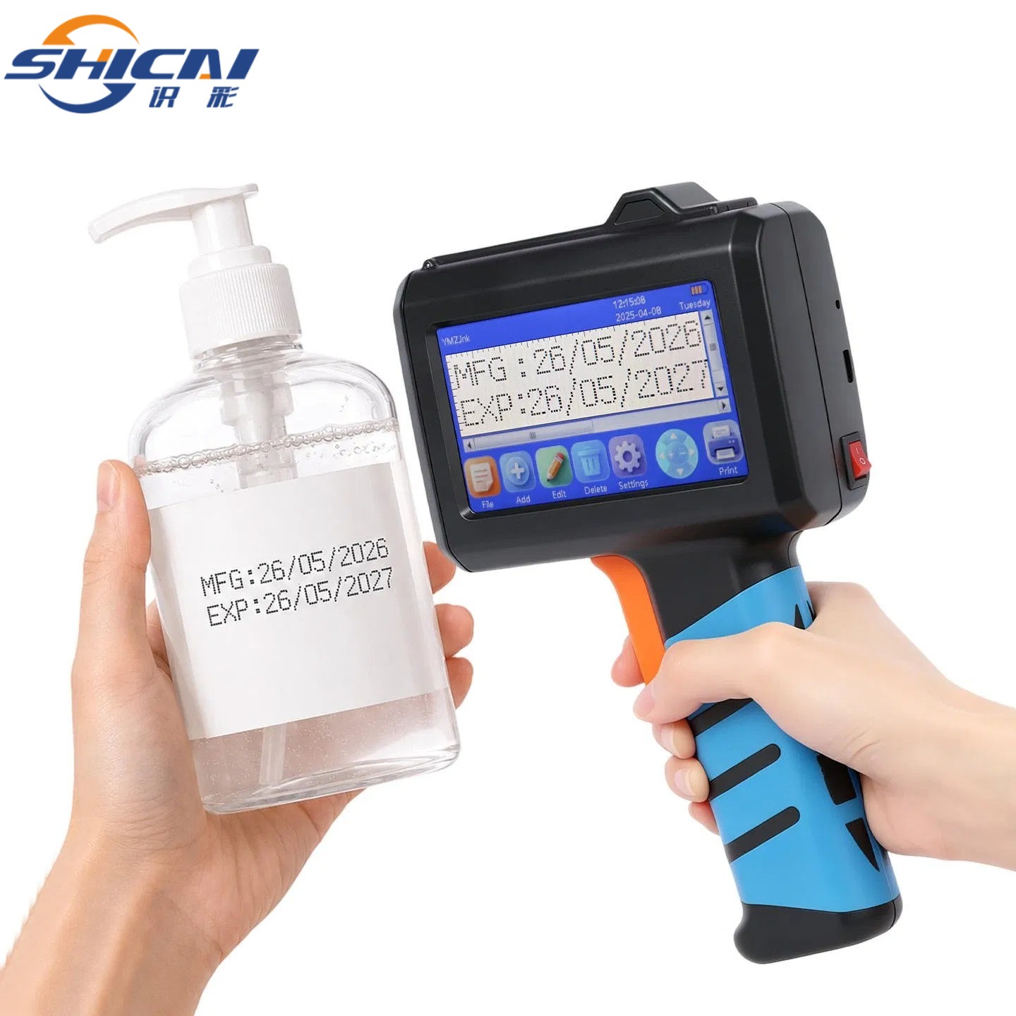 Professional Handheld Inkjet Coding Machine for Industrial Expiry Date Marking