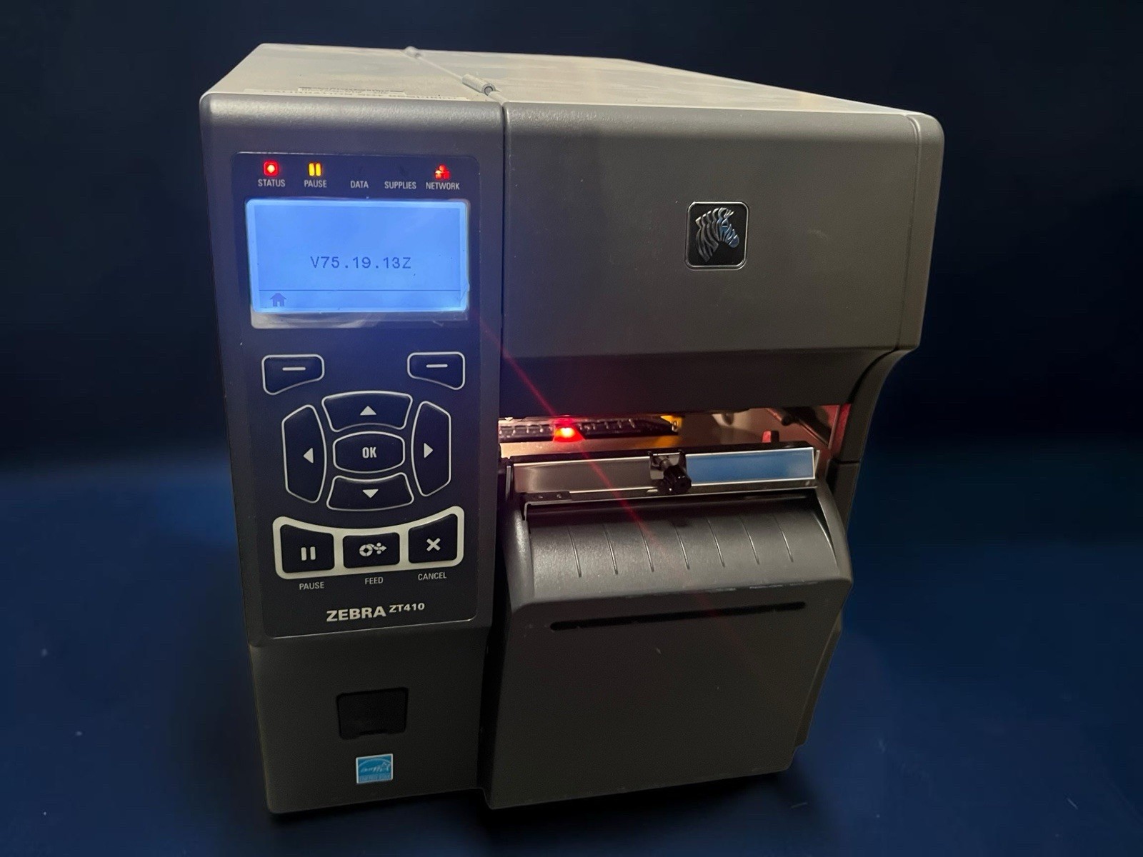Zebra ZT41043-T210000Z ZT410 300 DPI Thermal Label Printer Working