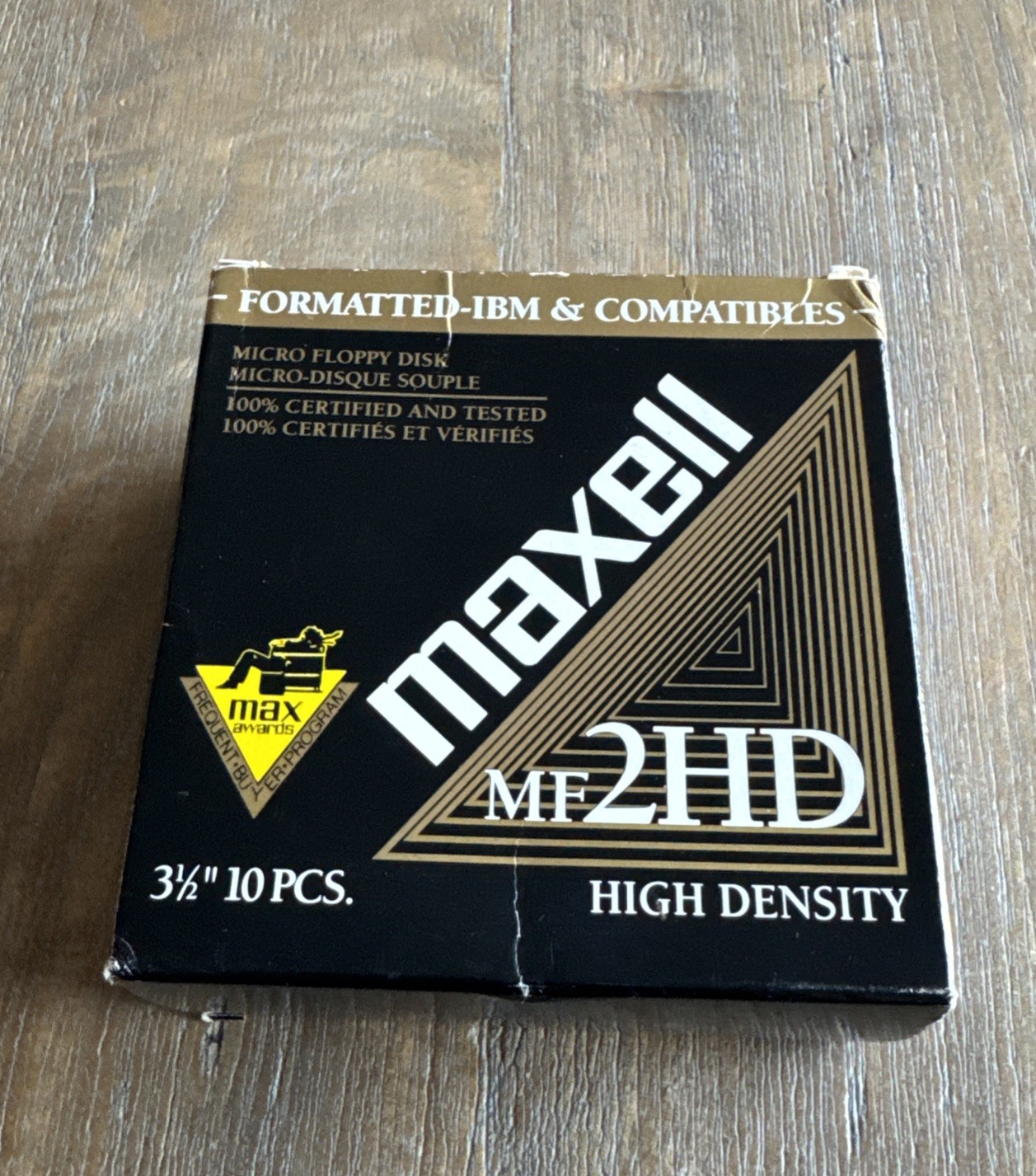 💾MAXELL - IBM FORMATTE DISKETTES - MF2HD - 3.5" - 10 PACK /MPC3000 SP1200