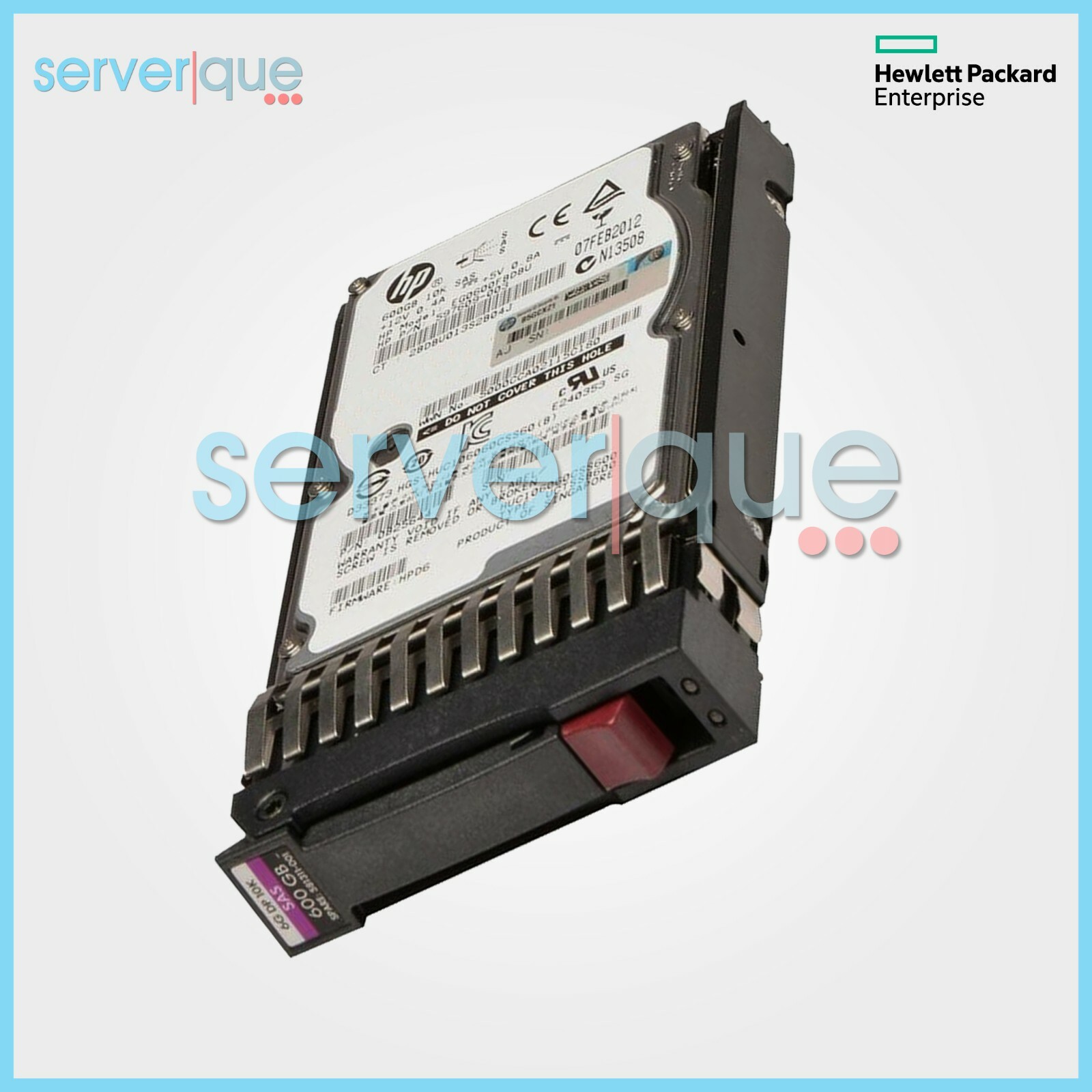 581286-B21 HP 600GB 2.5" SFF SAS 6G Dual Port 10K RPM HDD 581311-001 599476-003