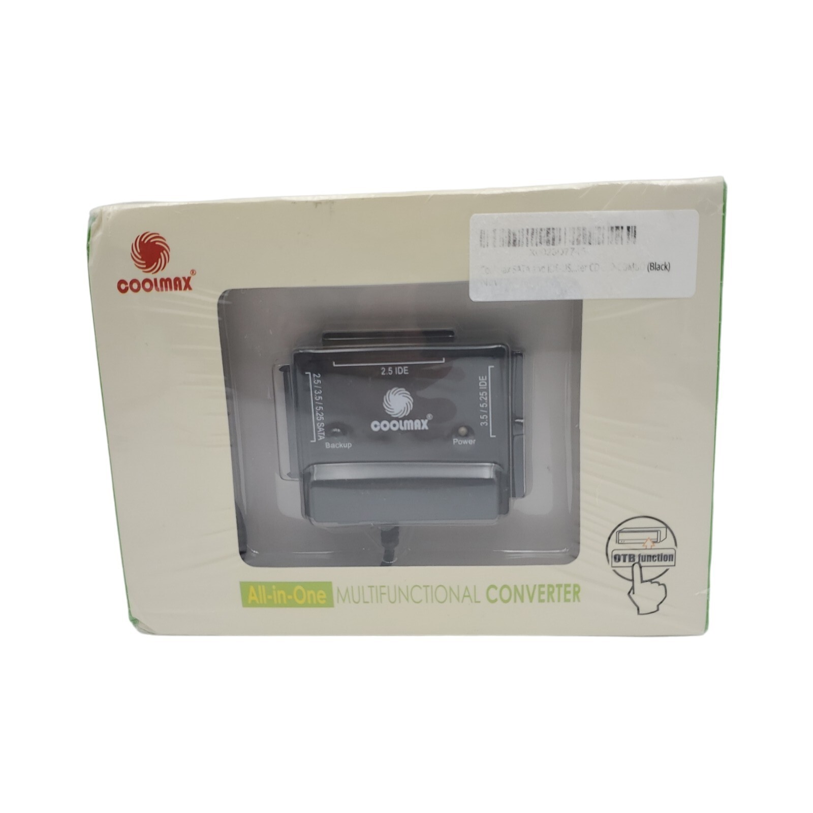 COOLMAX ALL IN ONE Multifunctional Converter ,OTB Function CD-350-COMBO (Black)