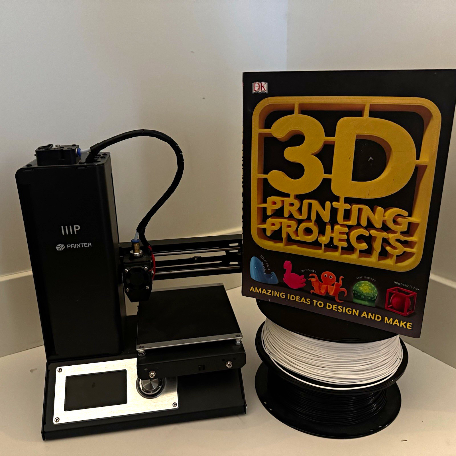 Monoprice MP Select Mini V2 E3D FDM 3D Printer Heated Bed 50µm MPN 21711