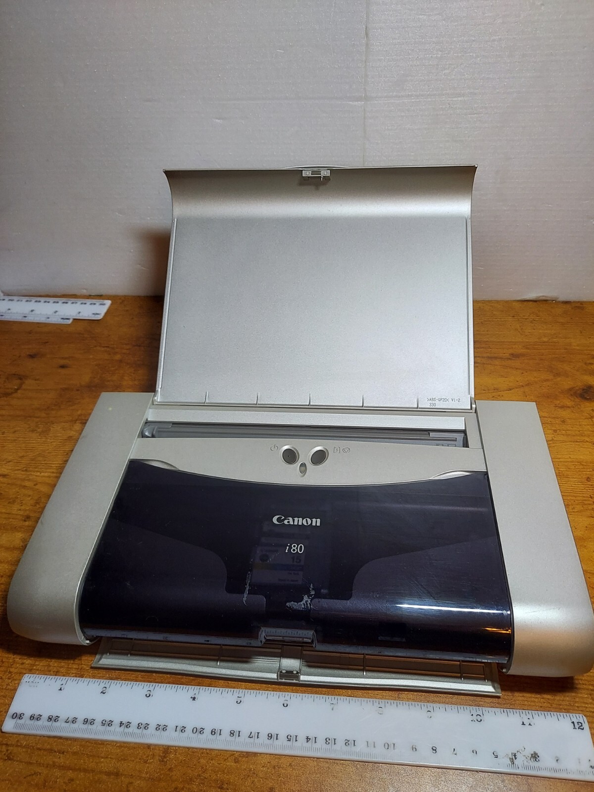 Canon I80 Digital Photo Inkjet Printer K10233 -No Power Cord UNTESTED