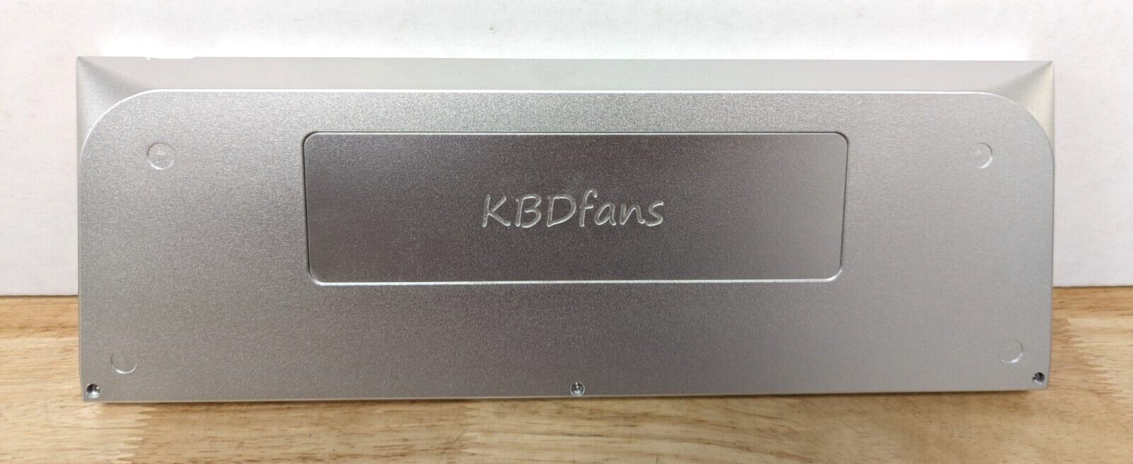 Massdrop X KBD Fans KBD66 Mechanical Keyboard Kit Case Silver MDX-11969-2