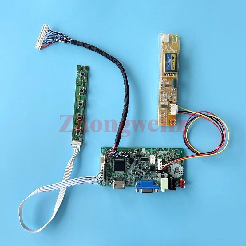 For LP171WX2-A4K5/A4K8 LVDS 30 Pin HDMI+VGA 1-CCFL 1440x900 Controller Board Kit