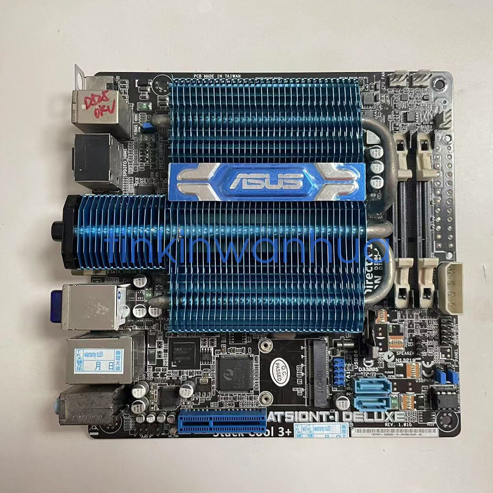 FOR ASUS AT5IONT-I DELUXE Integrated Atom D525 CPU supports USB3 ITX motherboard