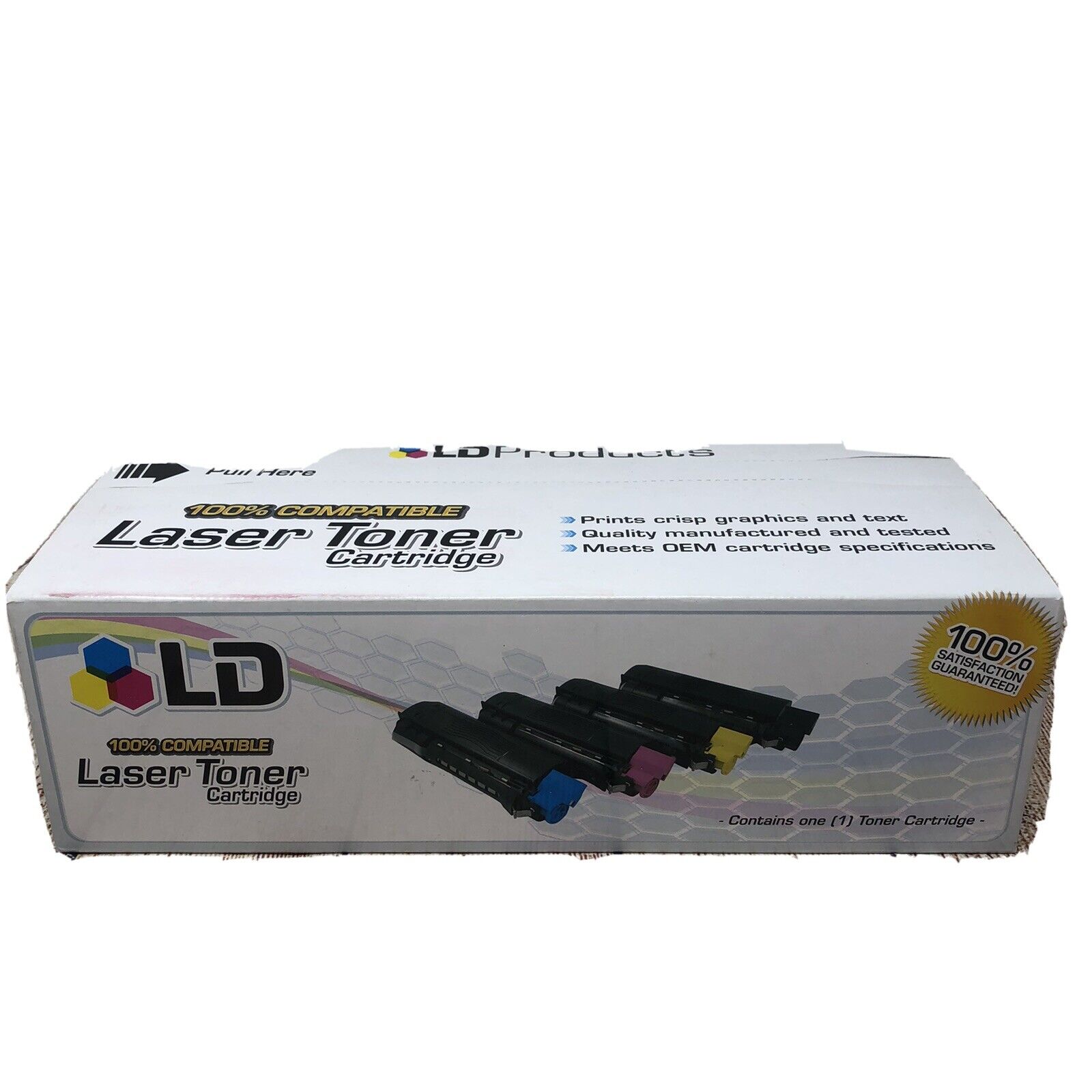 LD Compatible Okidata LD-43034803 Cyan Laser Toner Cartridge for Oki C3200