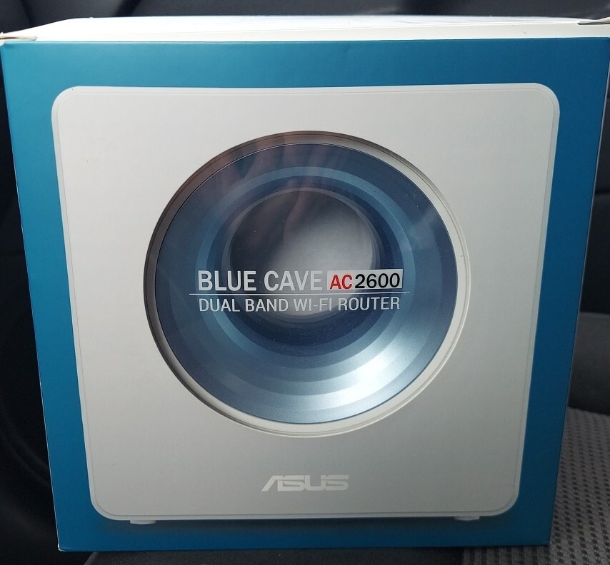 NEW Open Box Asus Blue Cave AC2600 Dual Band WiFi Wireless Router New Old Stock.