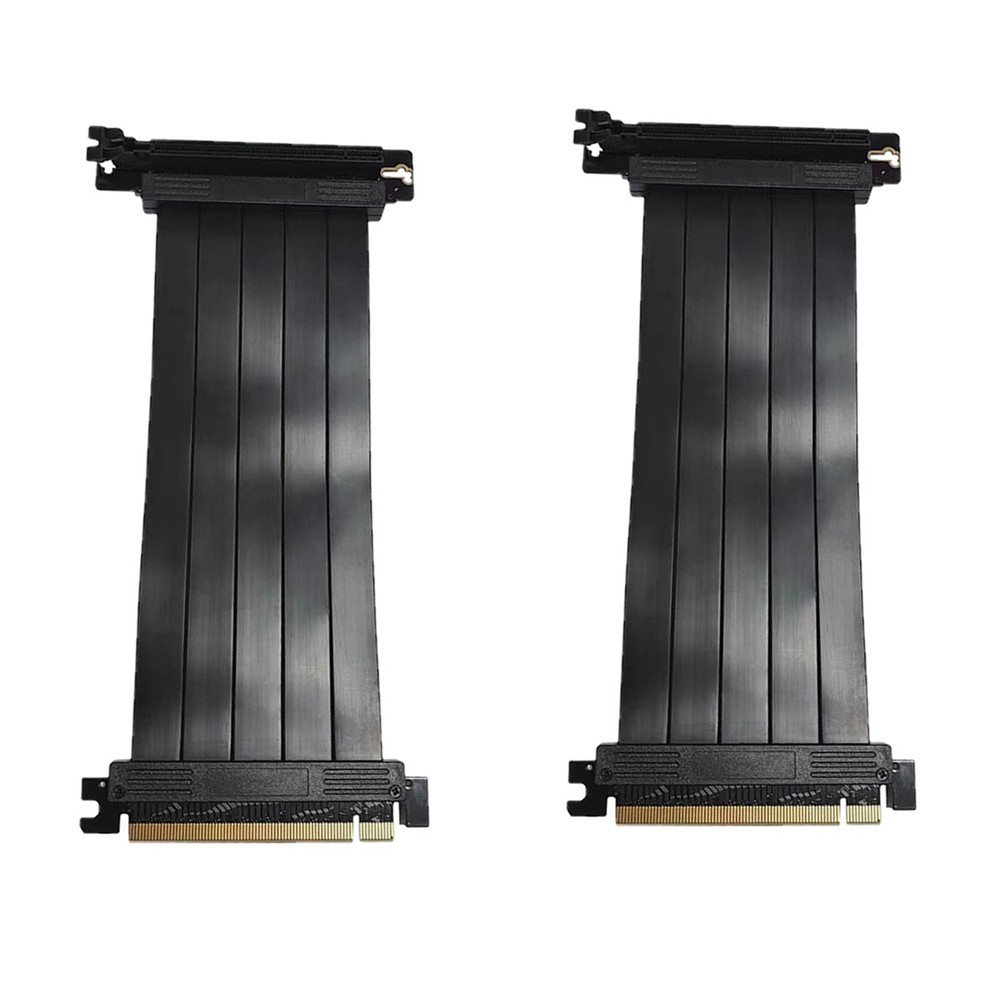 2PCS PCIE 16X 3.0 GPU Expansion Cable Graphics Card Extension Cable Accessories