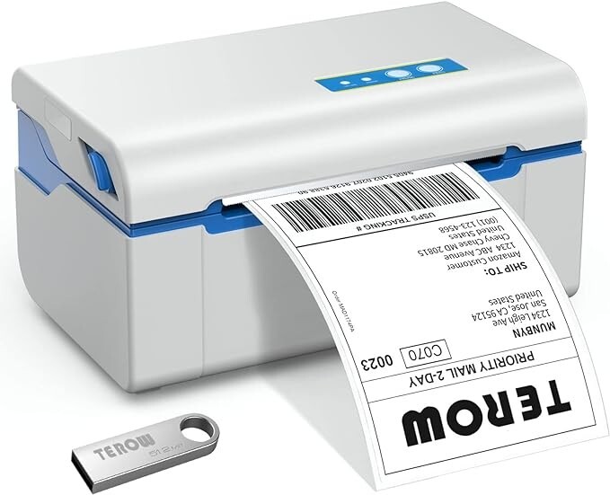 TEROW Printer 2024D Thermal Label Printer