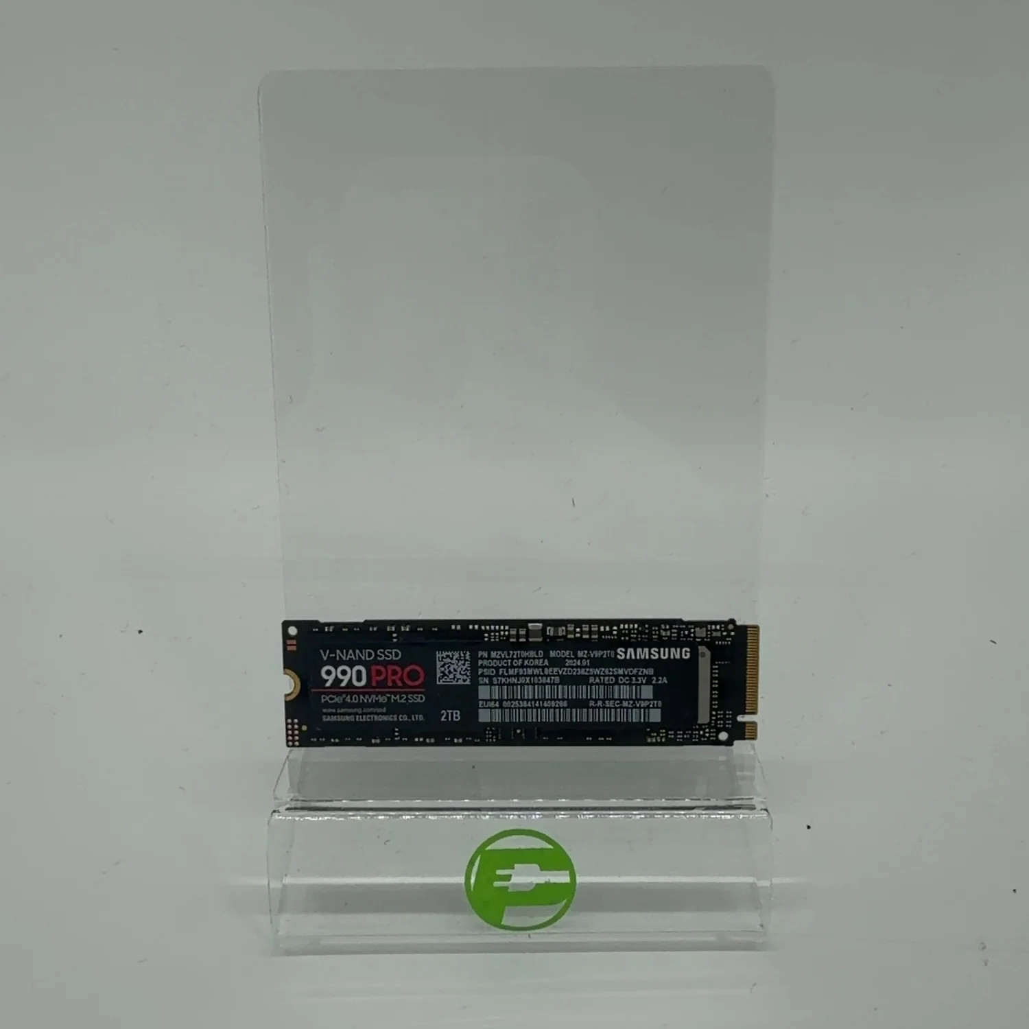 Samsung 2280mm 990 Pro 2TB M.2 NVMe Gen 4.0 x 4 SSD MZVL72T0HBLD