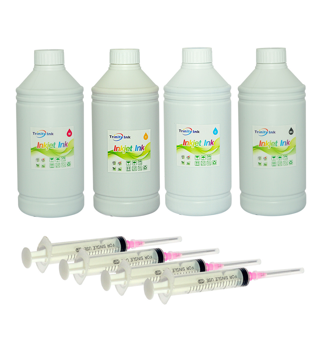4x1000ml Bulk refill ink for HP Canon Epson Lexmark Dell Brother inkjet printer