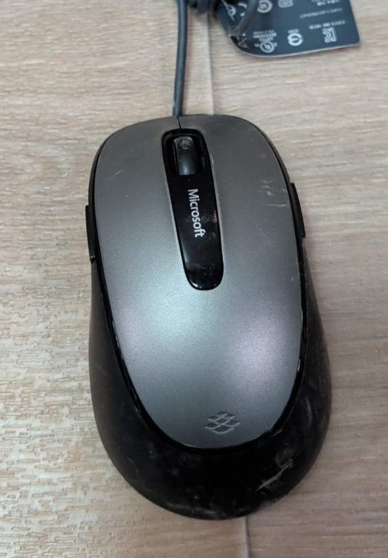 Microsoft Comfort Mouse 4500 Wired USB Model 1422 Genuine Tested & Working