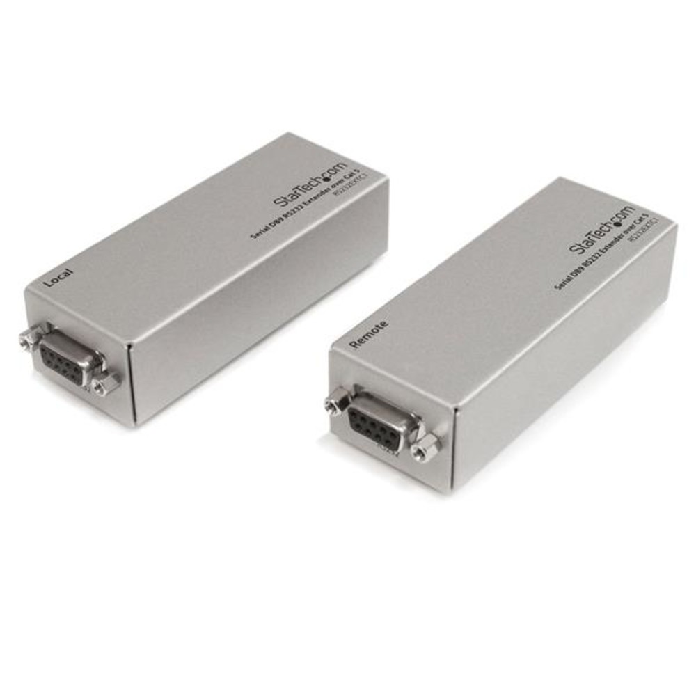 STARTECH RS232EXTC1 Serial Db9 Rs232 Extender Over Cat 5 Up To 3300 Ft 1000
