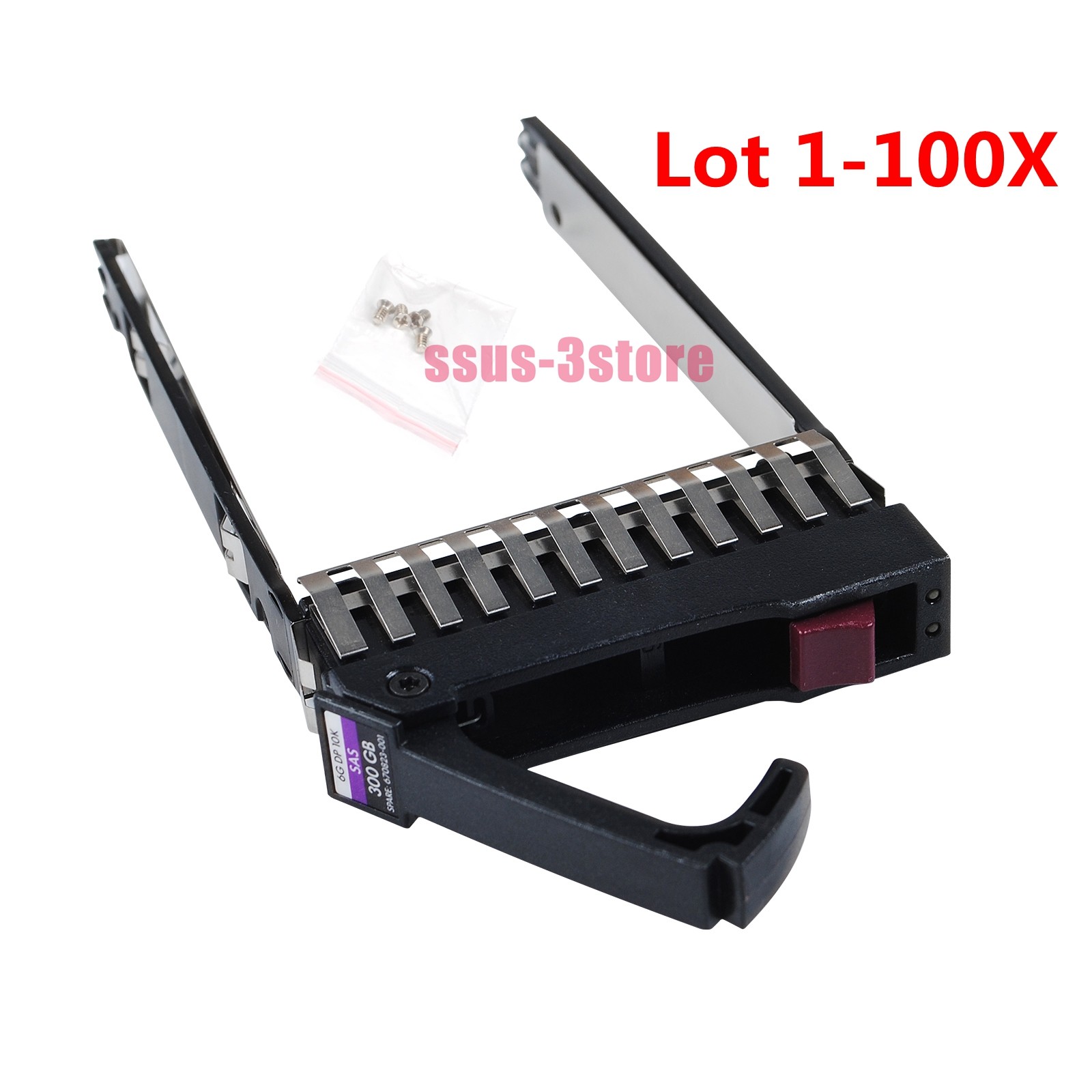 2.5" SAS SATA HDD Tray Caddy for HP DL360 DL380 DL580 D2700 G5 G6 G7 500223-001