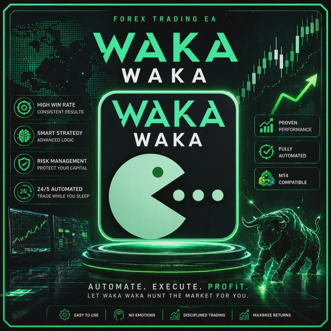 Waka Waka EA MT4 Expert Advisor | Advanced Grid Strategy
