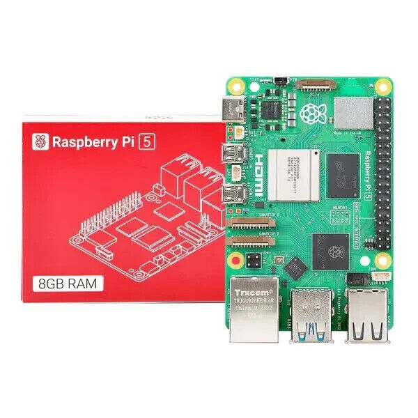 Raspberry Pi 5 8GB RAM Single Board Computer
