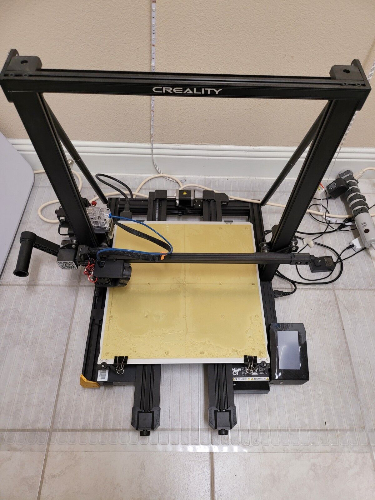 Creality CR-6 Max 3D Printer Upgraded with dual extruder and PEI Flex plate