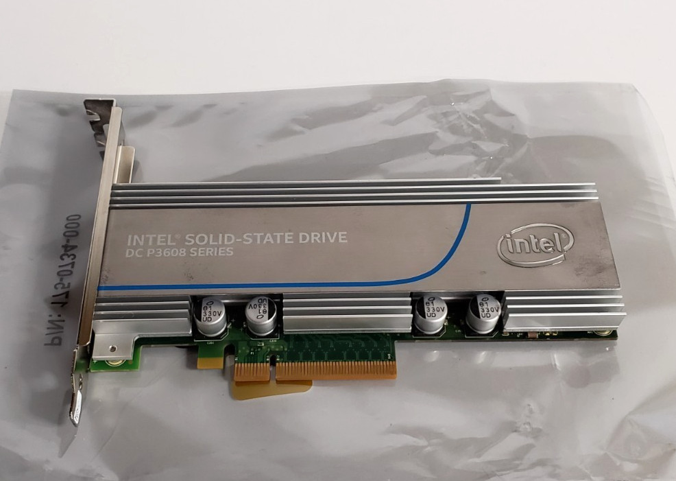 Intel DC P3608 Series 4TB PCIe SSDPECME040T4 SSD NVME 99% Health