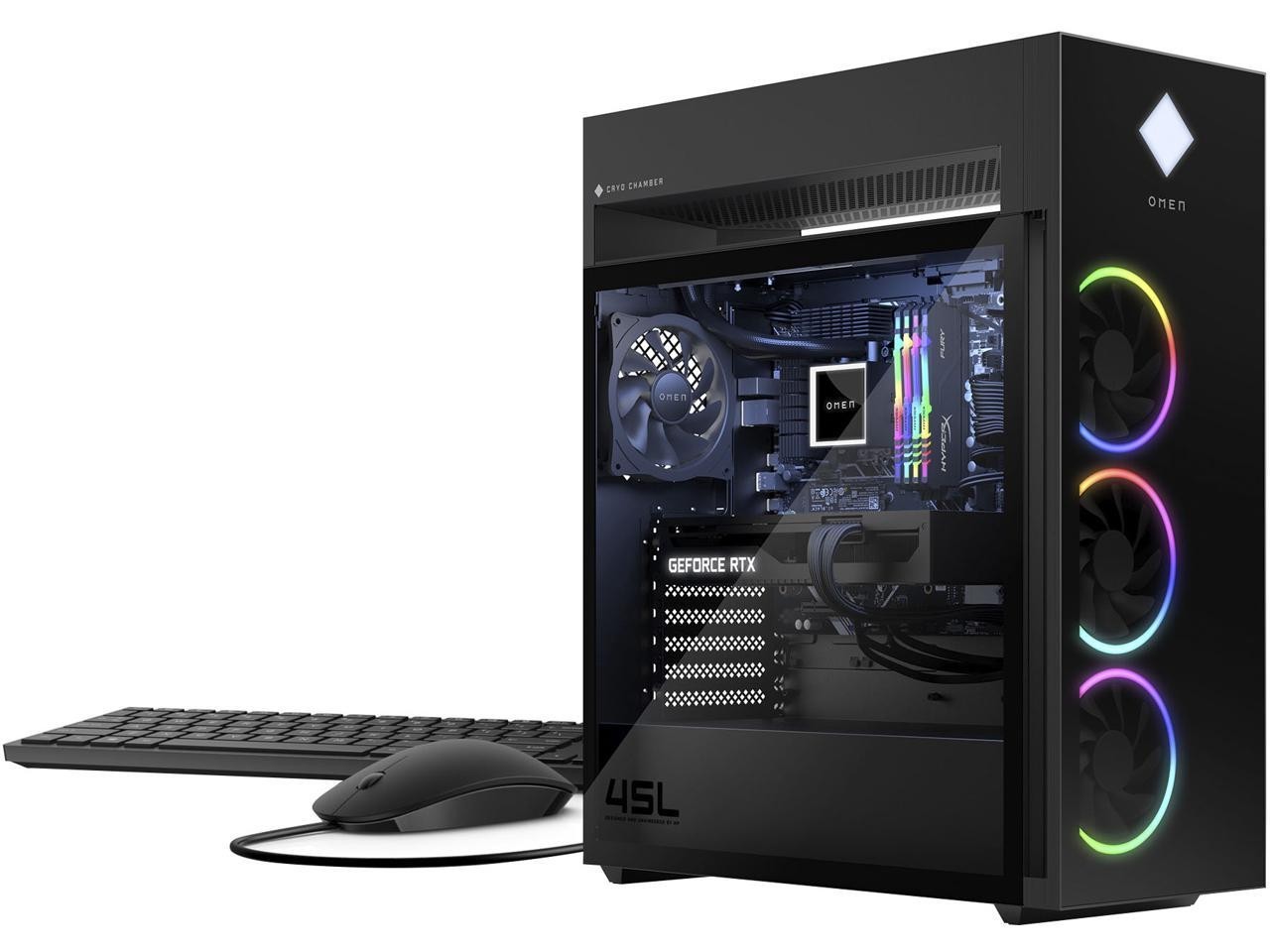 DEFECTIVE HP OMEN 45L GT22 Gaming Desktop PC i713700K 16GB 1T SSD RTX 40 G3D