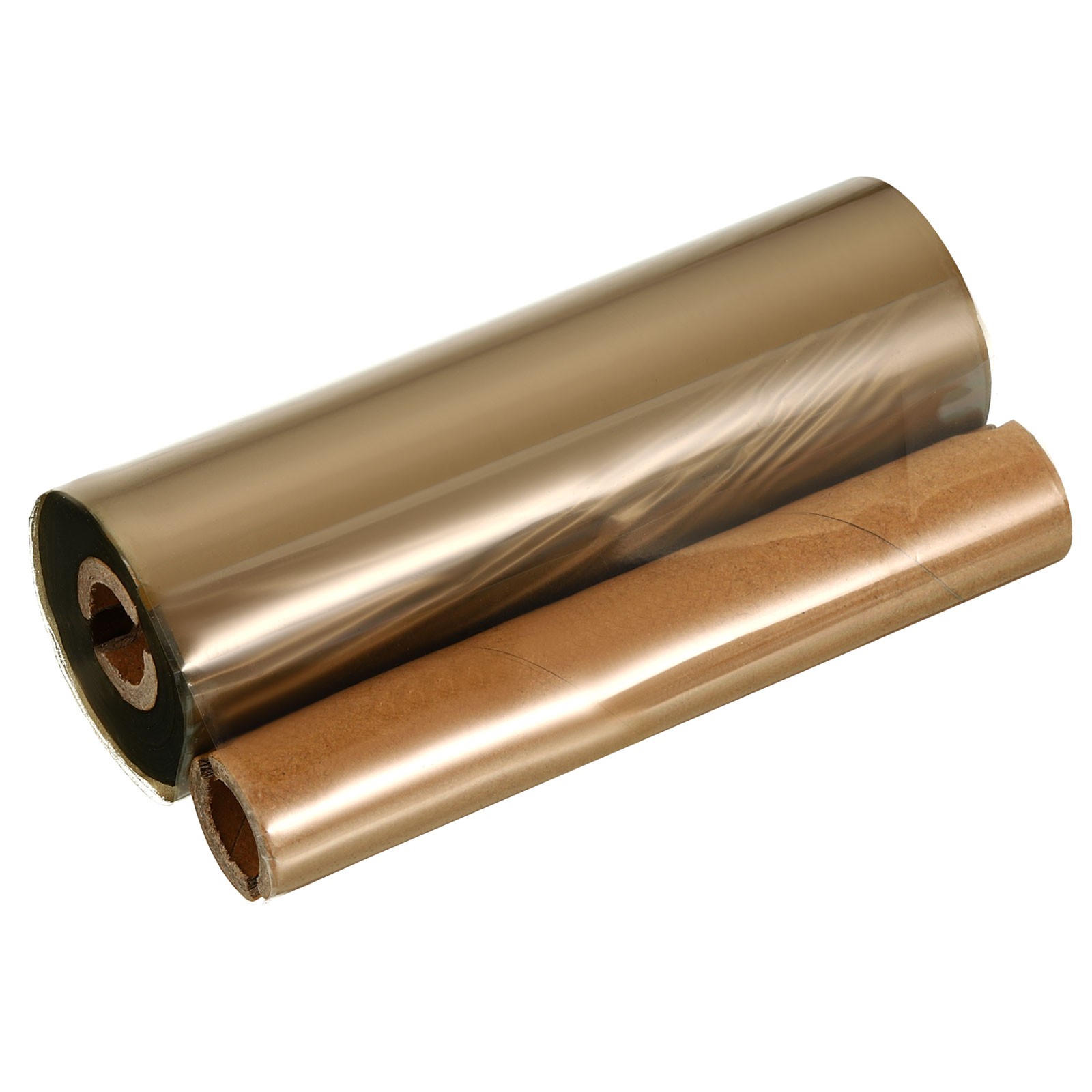 4.33"x295" Wax Thermal Transfer Ribbon 1/2" Core Ribbon with Core Gold