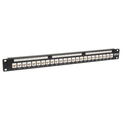 Tripp Lite N250024LP 24-Port Cat6 Low Profile Patch Panel 1U