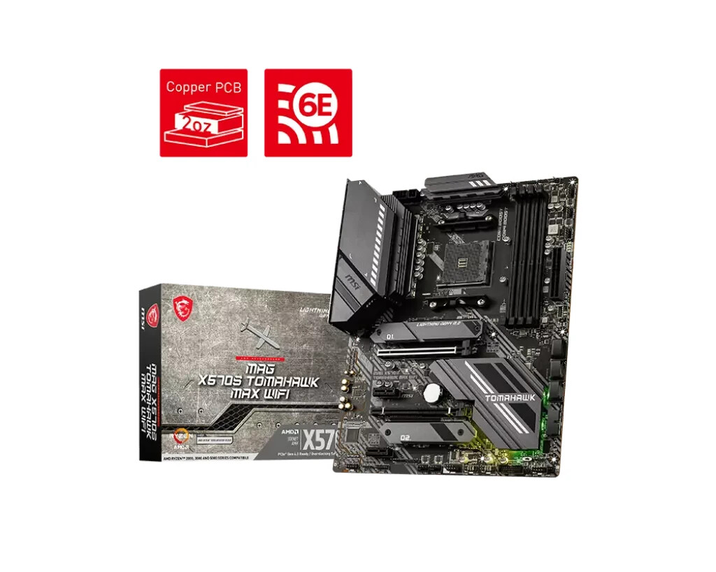 MSI MAG X570S TOMAHAWK MAX WIFI Socket AM4 support AMD Ryzen 5000/5000G