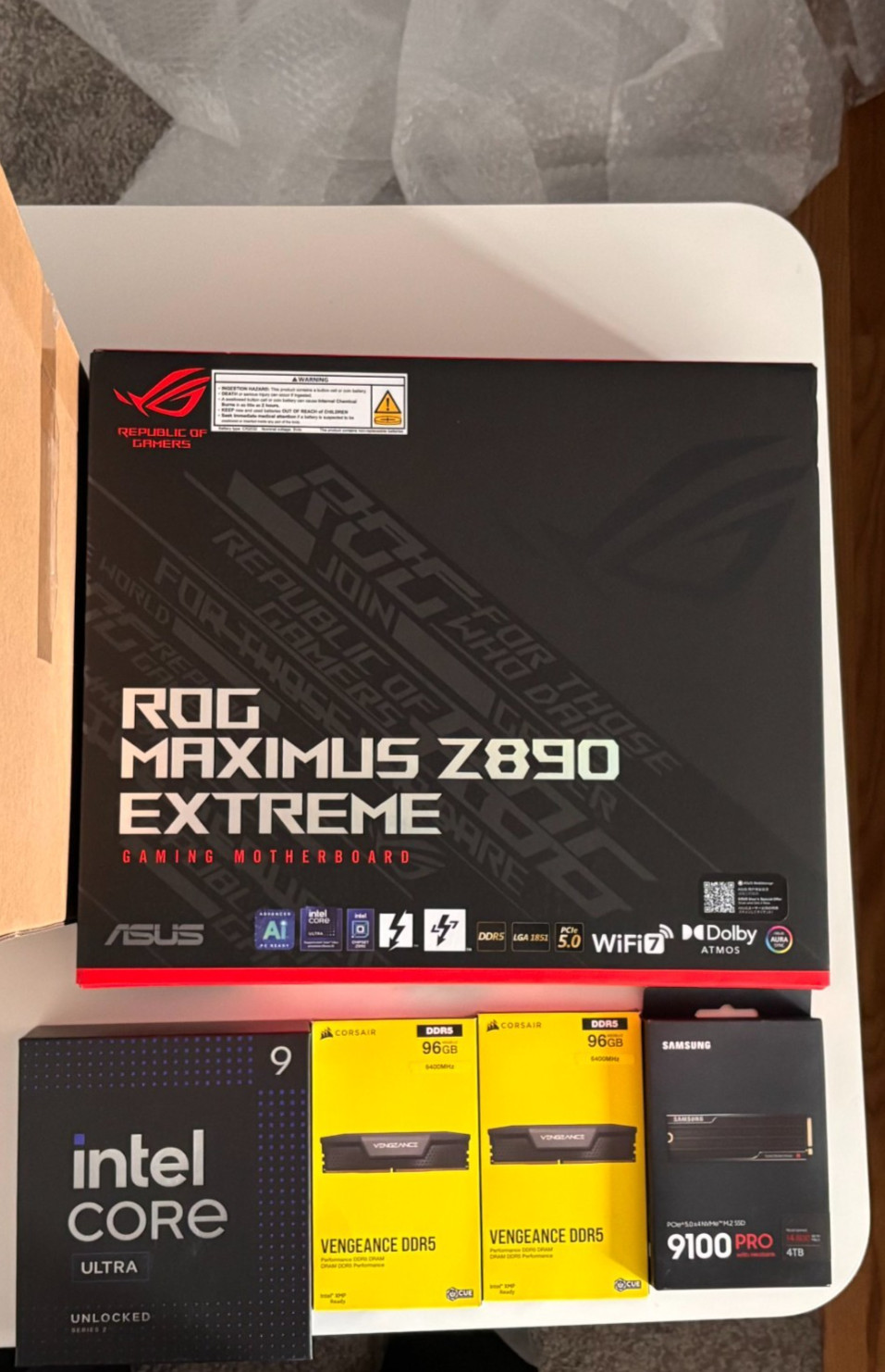 🥇 NEW High-End AI PC | Ultra 9 285K | Z890 Extreme | 192GB DDR5-RAM | SSD 4TB
